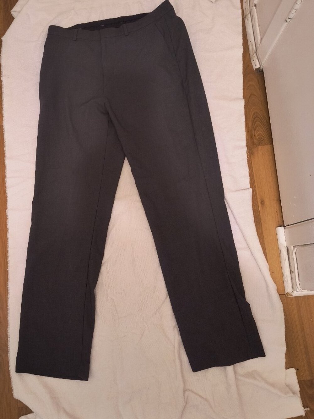 Calvin Klein Dress pant, gray, size 34/34